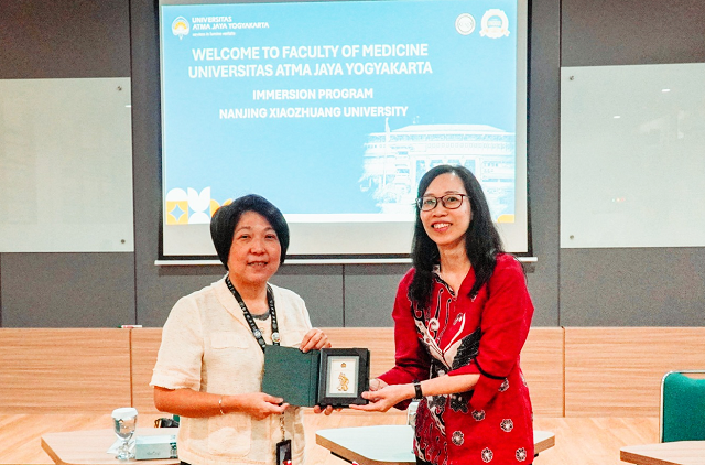Fakultas Kedokteran UAJY Perkuat Kolaborasi Dengan NANJING XIAOZHUANG University of China
