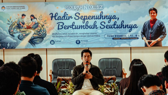 Universitas Atma Jaya Yogyakarta Gelar Seminar MINDFULNESS, Ajak Mahasiswa Sadar Dengan Perasaan Diri