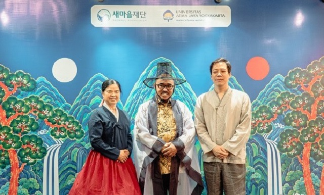 Universitas Atma Jaya Yogyakarta Resmikan Korea Corner Perluas Akses Pembelajaran Budaya Korea