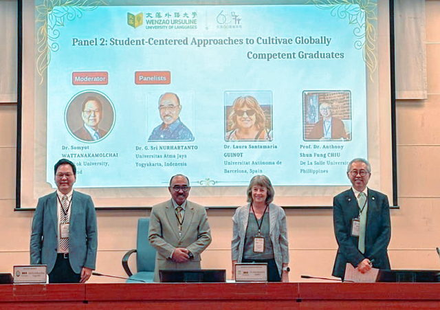 Rektor Universitas Atma Jaya Yogyakarta Dr G. Sri Nurhartanto Bawa Perspektif Indonesia Ke Global Summit Di Taiwan