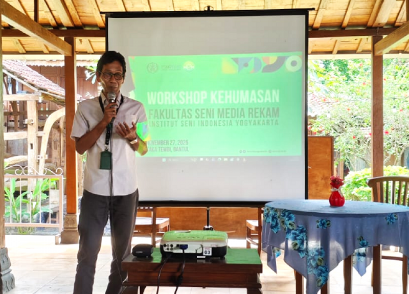 FSMR ISI Yogyakarta Gelar Workshop Kehumasan, Tingkatkan Kompetensi dan Jaringan Kerja Sama