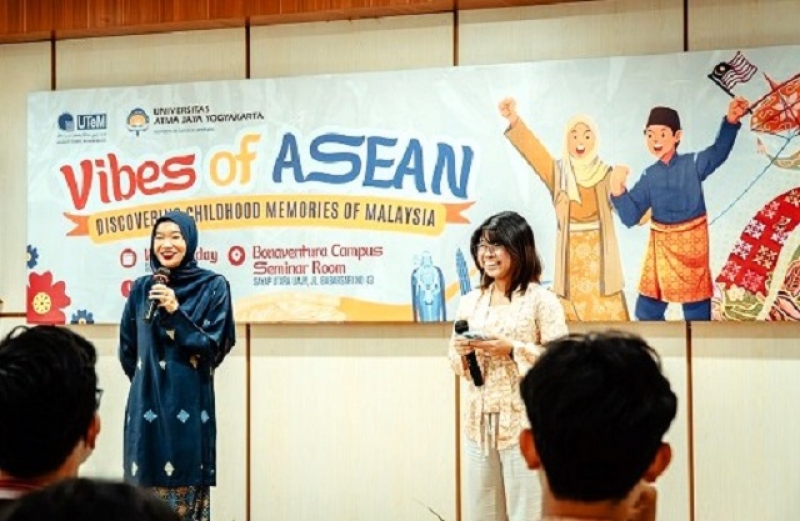 UAJY dan Universiti Teknikal Malaysia Melaka Kenalkan Permainan Tradisional Malaysia Melalui Vibes of ASEAN